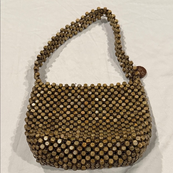The Sak Brown Beaded Shoulder Bag - Picture 3 of 4